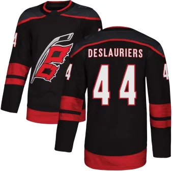 Men's Nicolas Deslauriers Carolina Hurricanes Alternate Jersey - Black Authentic