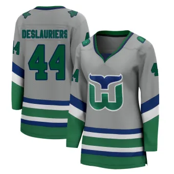 Women's Nicolas Deslauriers Carolina Hurricanes 2020/21 Special Edition Jersey - Gray Breakaway