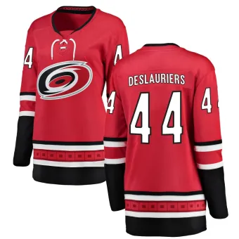 Women's Nicolas Deslauriers Carolina Hurricanes Home Jersey - Red Breakaway