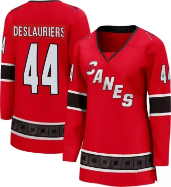 Women's Nicolas Deslauriers Carolina Hurricanes Special Edition 2.0 Jersey - Red Breakaway