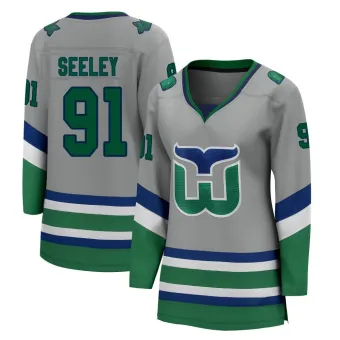 Women's Ronan Seeley Carolina Hurricanes 2020/21 Special Edition Jersey - Gray Breakaway