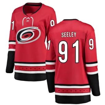 Women's Ronan Seeley Carolina Hurricanes Home Jersey - Red Breakaway