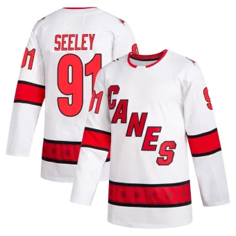 Youth Ronan Seeley Carolina Hurricanes 2020/21 Away Jersey - White Authentic