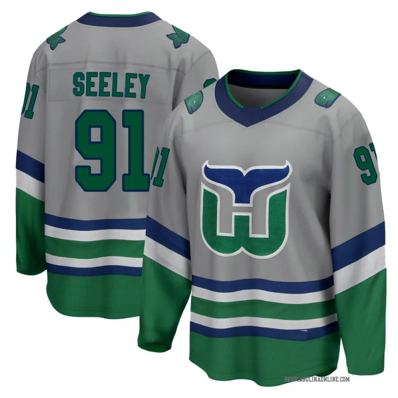 Youth Ronan Seeley Carolina Hurricanes 2020/21 Special Edition Jersey - Gray Breakaway