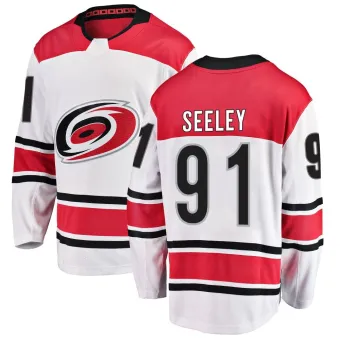 Youth Ronan Seeley Carolina Hurricanes Away Jersey - White Breakaway