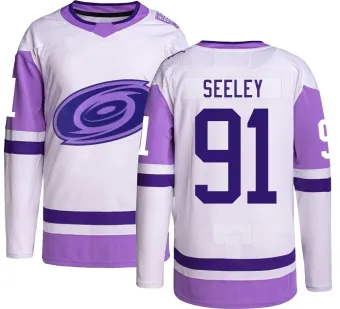 Youth Ronan Seeley Carolina Hurricanes Hockey Fights Cancer Jersey - Authentic