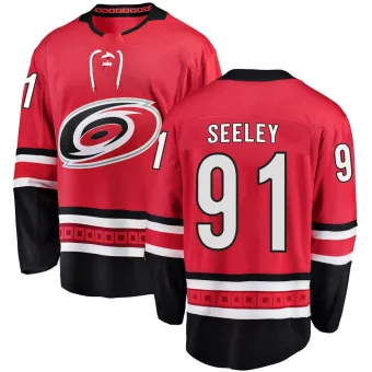 Youth Ronan Seeley Carolina Hurricanes Home Jersey - Red Breakaway
