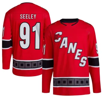 Youth Ronan Seeley Carolina Hurricanes Reverse Retro 2.0 Jersey - Red Authentic